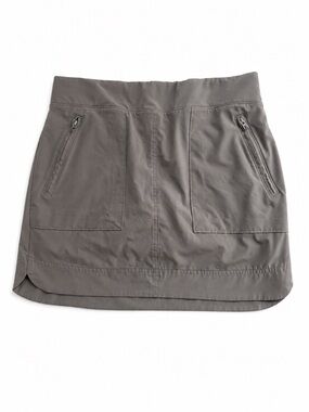 Athleta Women’s Chelsea Cargo Skort with Built in Mesh Shorts Size 8 Gray